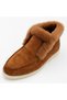 Mila Taba Genuine Leather Tan Fur Lined Daily Women's Boots with Fur Detail - 2
