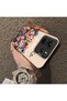 Redmi Note 14 4g Compatible Silicone Edge Hard Back Case Couple Phone Case with Floral Pattern - 4