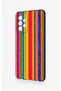 Samsung A52 Compatible Colorful Patterned Silicone Case - 4