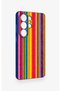 Samsung S26 Ultra Compatible Colorful Patterned Silicone Case - 4