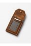 Vintage Brown Genuine Leather Snap Fastener Card Holder and Wallet - 2