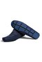 Dark Blue Nubuck - Eyelet Print - 3