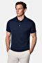 Regular Fit Buttoned Polo Collar Embroidered 100% Mercerized Cotton T-Shirt - 2