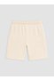 Beige Standard Fit Boys' Printed Shorts - 4
