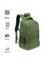 Stylish & Durable Everyday Premium Carry Backpack - 19" (Article BPHW2018) - GREEN - 4