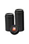 50Pcs Coffee Cup Lids-Disposable Coffee Lids Paper Cups for 12 oz 14 oz and 16 oz Squat Cups, Dome Cup Lids for To-Go Beverages, Expresso, Tea, Hot Chocolate-Black