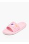 شباشب بناتية بشعار منقوش - 3