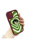 Samsung Galaxy A31 Compatible Case Camera Protective Cartoon Pattern Maroon Lover Couple Silicone Phone Case - 2