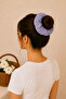 Pötikare Large Size Scrunchie Bagel Hair Clip Strong Elastic Bun Hair Clip - 3