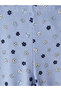 Blue Floral Spanish Style Girls' Leggings 2-Piece Set - 6
