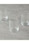 Sare Glass Soft Drink Cup with Zlue 270 ml - 3