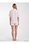 Lcw Young Lilac Shirt Collar Striped Women's Pajama Set - 4