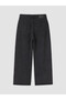 Özmarka New Season Black Extra Loose Fit Men's Jean Trousers - 6