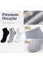 Men's Short Socks, 6-Pack and 12-Pack, 80% Cotton, Seamless Toe, Breathable Soft Ankle Socks