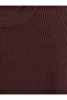 Xside Claret Red Crew Neck Men's Knitwear Sweater - 7