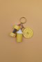3-Piece Sportsman Keychain - Dumbbell, Weight Plate, and Shaker - Fitness Sports Gym Keychain Bag Ornament - 3