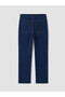 Indigo High Waist Straight Fit Women's Jean Pants - 2