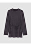 Crew Neck Women's Sweatshirt Tunic - 5