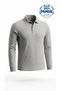 ⁠ 100% Cotton Unisex Children's Polo Collar Long Sleeve School T-Shirt Jersey (Ages 5-15 Primary and Secondary School) ⁠ - 4