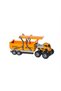 4X4 Friction Powered Garbage Truck Toy 27 cm with Openable Chassis and Metal Body - 2