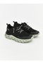 Triwex Black Lace-Up Thick Soled Boys' Sports Shoes