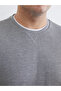 Esvab • Modern & Distinctive Plus Size Zero Roba Collar Men's Sweatshirt - 3