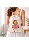 Candy Girl Candy Drawstring Linen Bag C306
