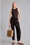 Jogger Fit Elastic Waist Ankle Length Modal Brown Trousers I0511Ax26Sm - 2