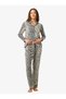 Women's Pajama Set 52223 - Patterned - 3