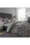 Luxury Floral Design Quilt Cover Sets Easy-To-Clean Bedspread Sets Cotton-Polyester Blend with Mousse Pattern