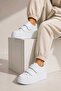 Women's Velcro, Thick Sole, 5 cm Elevated, Comfortable Daily Sports Shoes - 3