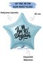18 Inch Blue Star Foil Balloon |   Happy Birthday Gift Box Printed |   Birthday Party Decoration Balloon
