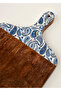Paisley Mango Presentation and Cutting Board Blue (40X20X2 cm) - 2