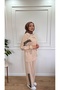 Stripe Detailed Gathered Waist Sports Set - 3