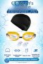 Children's 3-Piece Swimming Set – Lycra Fabric Cap, Swimming Goggles, and Earplugs |   Pool Sea - 2