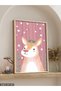 Stars and Cute Animals One-Piece Wooden Framed Painting - 2