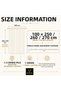 1/3 Regular Pleated Background Curtain Brown 100X250 cm (260/270 Length Options) Single Panel Soft Fabric Modern Decorative Living Room Curtain - 3