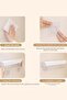 6 Compartment Sliding Drawer Organizer Plastic Socks Underwear Closet Organizer - 3