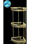 25-113 - Destina Triple Sponge Holder 19*19 cm Chrome