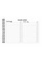 Dizi - My Movie Watching Diary/Watching Planner - Agenda/ A5 Size 61 Sheets (122 Pages) Spiral Bound Cardboard Cover - 5