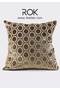 Hexagonal Patterned Throw Pillow Cover 45X45 cm Decorative Pillowcase