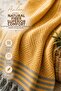 Double Woven Throw Blanket 200X250 cm Cotton Lightweight Premium Sofa Throw Tv Blanket Summer Bedspread - 4