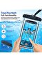 Waterproof Touchscreen Case |   Sea Pool Beach Phone Protection Case Universal Waterproof Pouch
