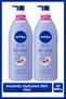Body Lotion Containing Precious Oils 400ml, Cherry Blossom, Jojoba Oil, Normal and Dry Skin