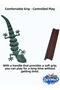 Interactive Cat Play Wand with Jointed Lizard Figure - 5