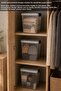 10Lt Lockable Lid Storage Box - Deep Elora Multi-Purpose Organizer Box Transparent - 4