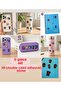 5-Piece 3D Silicone Sticker Set – Decorative Figured Stickers with Double-Sided Tape – Notebook, Pen Holder, Phone, Etc. Sonic and His Friends