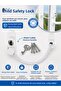 Premium Steel Wire Rope Pvc Window Baby Child Safety Lock