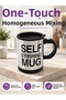 Thermos Mug with Quick Mixing for Powder Drinks