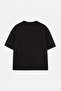 Black Pepper Embroidered Oversize/Relaxed Cut 100% Cotton T-Shirt Tmnss22Ts0318 - 7